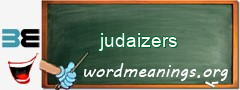 WordMeaning blackboard for judaizers